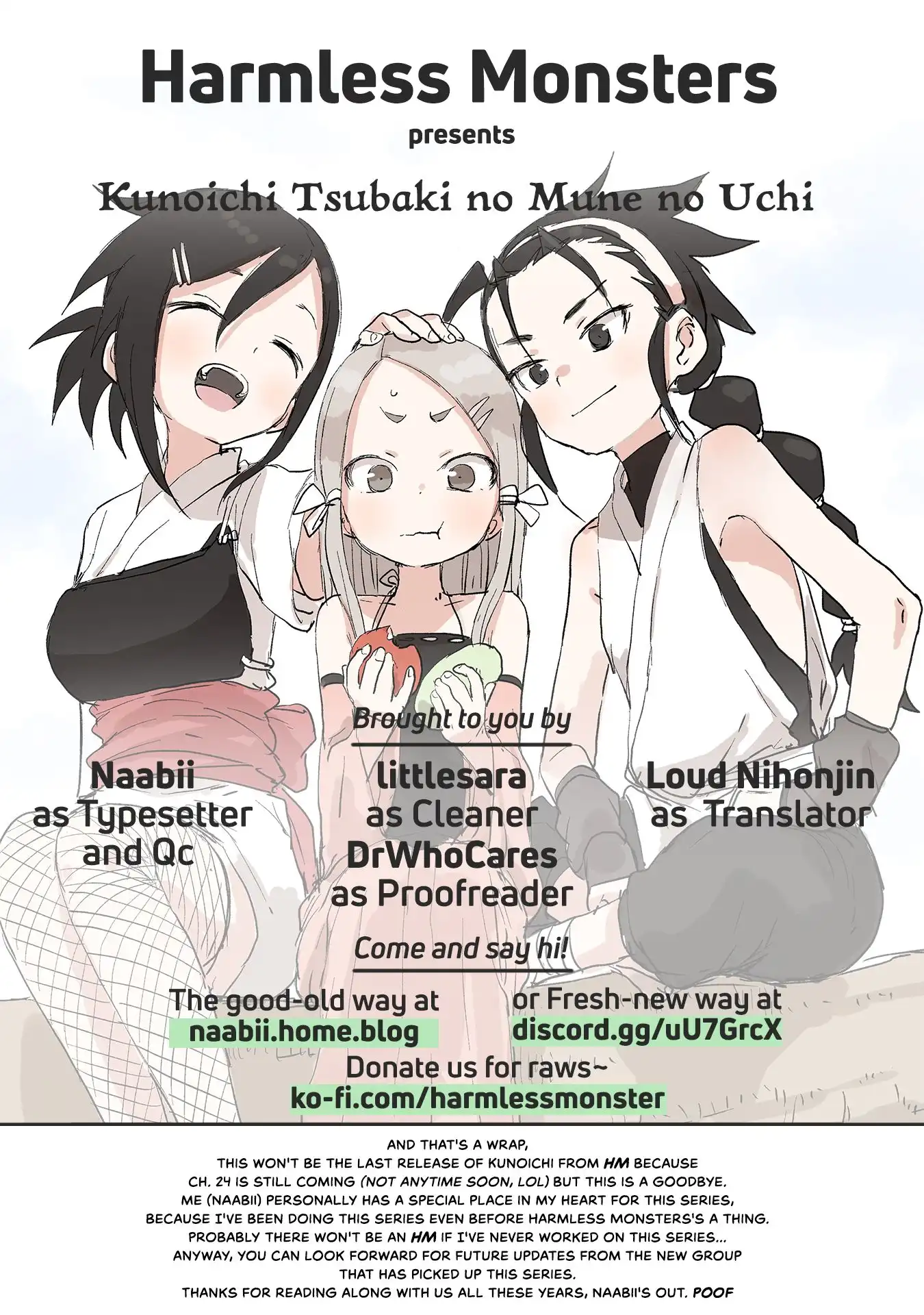 Kunoichi Tsubaki no Mune no Uchi Chapter 23 25